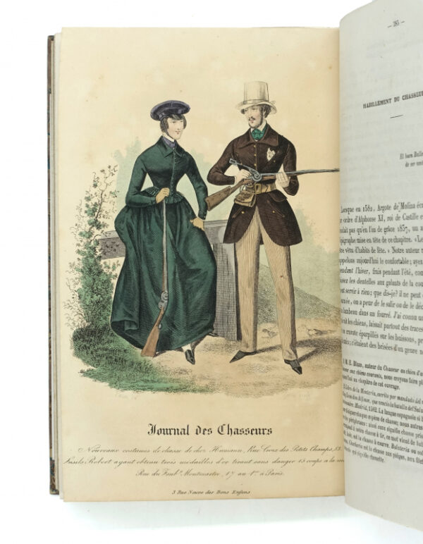 <span class="artist-name-product">[ANONYME] </span> JOURNAL DES CHASSEURS, Revue littéraire. – Image 4