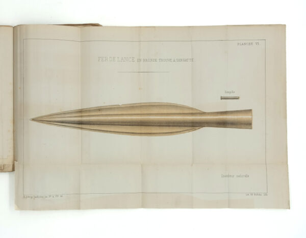 <span class="artist-name-product">DEBRAY  Henri</span> Étude géologique & archéologique de quelques tourbières du littoral flamand et du département de la Somme. – Image 8