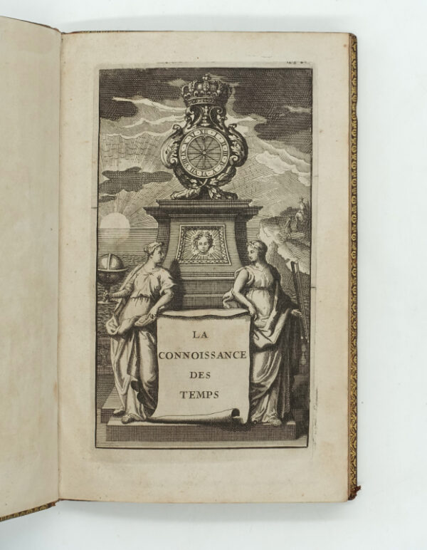 <span class="artist-name-product">LIEUTAUD  Jacques</span> Connoissance des temps pour l'année bissextile 1704. Au méridien de Paris, publiée par ordre de l'Académie royale des Sciences et calculée par Mr. Lieutaud.