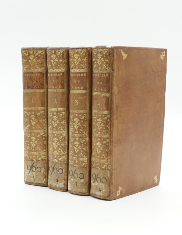 <span class="artist-name-product">WILLIAMS  John</span> Histoire des gouvernemens du Nord, ou de l'origine, & des progrès du gouvernement des Provinces-Unies, du Danemark, de la Suède, de la Russie & de la Pologne jusqu'en 1777. Ouvrage traduit de l'anglois. – Image 2