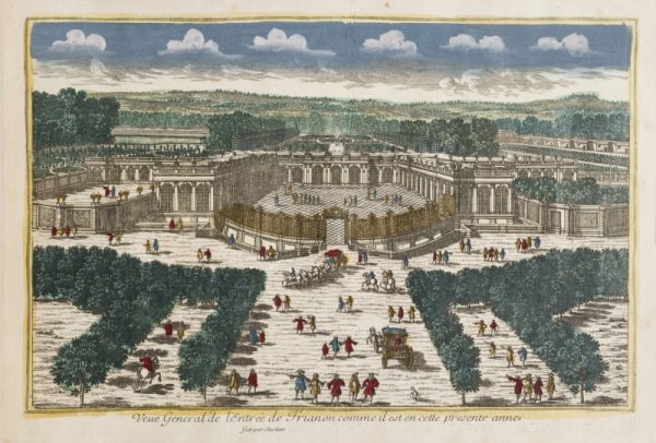 <span class="artist-name-product">AVELINE  Pierre</span> [Vues du château de Versailles, et d'autres monuments et jardins parisiens]