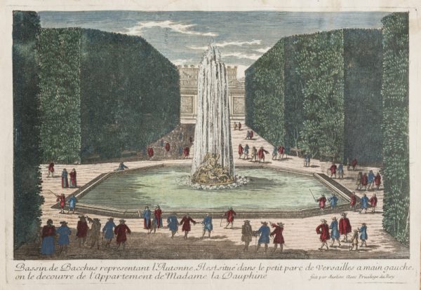 <span class="artist-name-product">AVELINE  Pierre</span> [Vues du château de Versailles, et d'autres monuments et jardins parisiens] - Image 4