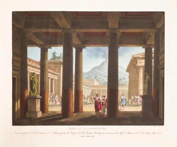 <span class="artist-name-product">SANQUIRICO Alessandro</span> Scene eseguite pel melodramma serio L'ultimo giorno di Pompei. – Image 4