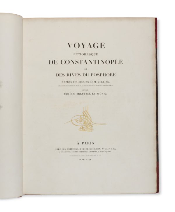 <span class="artist-name-product">MELLING  Antoine-Ignace</span> Voyage pittoresque de Constantinople et des rives du Bosphore.