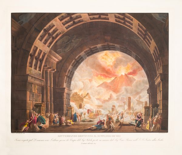 <span class="artist-name-product">SANQUIRICO Alessandro</span> Scene eseguite pel melodramma serio L'ultimo giorno di Pompei.