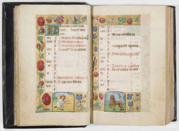 <span class="artist-name-product">BOOK OF HOURS </span> The Launoit Hours, use of Rome. Manuscript in Latin on vellum, illuminated by the workshop of the Master of the Prayerbooks. of 1500. - Image 2