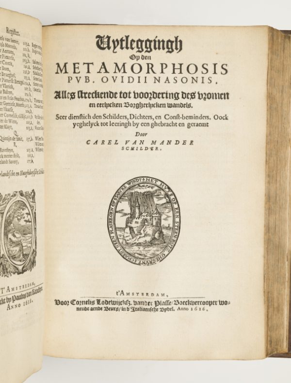 <span class="artist-name-product">VAN MANDER  Karel</span> Het Schilder Boeck waerin Voor eerst de Leerlustige-Jeught den gront den Edele Vrye Schilderkonst in verscheyden deelen wort voor-gedragen – Image 7